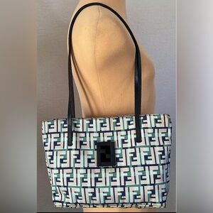 Authentic multicolor FENDI handbag/tote bag